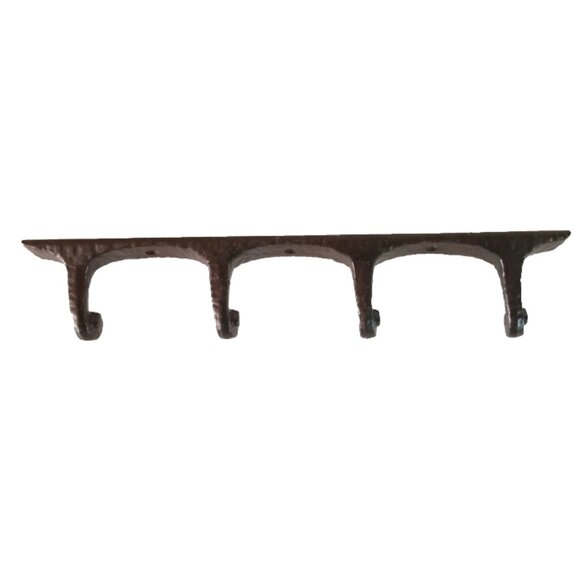 Umbra William Harvey Design Black Wall Hook HD Coat Hanger Rustic Vintage Style - Picture 3 of 8
